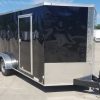 Diamond Cargo 7x16 TA Trailer - Black, Ramp, Side Door, Extra Height - Image 16