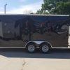 Diamond Cargo 7x16 TA Trailer - Black, Ramp, Side Door, Extra Height - Image 4