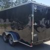 Diamond Cargo 7x16 TA Trailer - Black, Ramp, Side Door, Extra Height - Image 7
