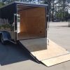 Diamond Cargo 7x16 TA Trailer - Black, Ramp, Side Door, Extra Height - Image 6