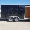 Diamond Cargo 7x16 TA Trailer - Black, Ramp, Side Door, Extra Height - Image 12