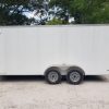 Diamond Cargo 7x16 TA Trailer - White, Ramp, Side Door, Extra Height - Image 5