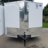 Diamond Cargo 8.5x18 TA Trailer - White, Ramp, Side Door, D-Rings - Image 13