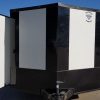 Diamond Cargo 8.5x20 TA Trailer - White Embossed, Ramp, Side Door, D-Rings, Blackout Package - Image 15