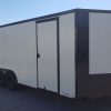 Diamond Cargo 8.5x20 TA Trailer - White Embossed, Ramp, Side Door, D-Rings, Full Blackout, ATP Corners - Image 16