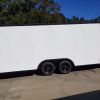 Diamond Cargo 8.5x20 TA Trailer - White Embossed, Ramp, Side Door, D-Rings, Full Blackout, ATP Corners - Image 4
