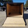 Diamond Cargo 8.5x20 TA Trailer - White Embossed, Ramp, Side Door, D-Rings, Full Blackout, ATP Corners - Image 8