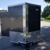 Quality Cargo 6x12 SA Trailer - Charcoal, Ramp, Side Door, Extra Height - Image 14