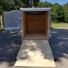Quality Cargo 6x12 SA Trailer - Charcoal, Ramp, Side Door, Extra Height - Image 7