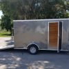 Quality Cargo 6x12 SA Trailer - Charcoal, Ramp, Side Door, Extra Height - Image 11