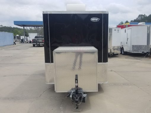 Quality Cargo 6x12 TA Trailer - Black, Ramp, Side Door, Extra Height, Electrical, Interior Wall, Many Options - Image 17