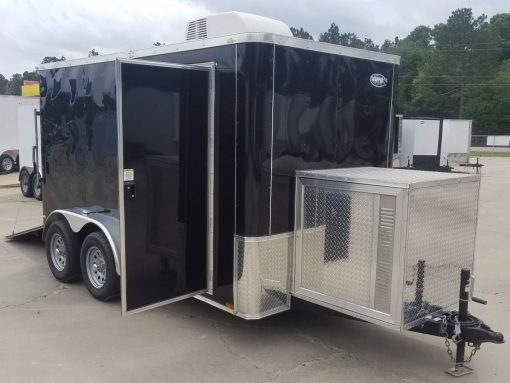Quality Cargo 6x12 TA Trailer - Black, Ramp, Side Door, Extra Height, Electrical, Interior Wall, Many Options - Image 14