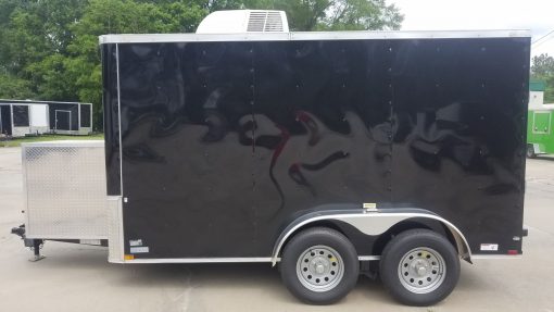 Quality Cargo 6x12 TA Trailer - Black, Ramp, Side Door, Extra Height, Electrical, Interior Wall, Many Options - Image 5
