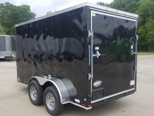 Quality Cargo 6x12 TA Trailer - Black, Ramp, Side Door, Extra Height, Electrical, Interior Wall, Many Options - Image 7