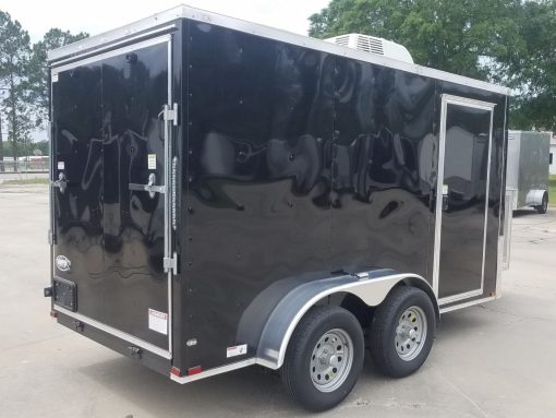Quality Cargo 6x12 TA Trailer - Black, Ramp, Side Door, Extra Height, Electrical, Interior Wall, Many Options - Image 11