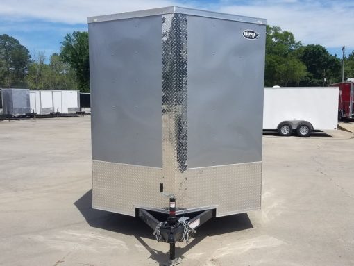 Quality Cargo 7x12 SA Trailer - Silver Frost, Ramp, Brakes, Extra Height - Image 17