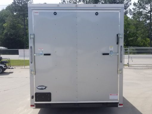 Quality Cargo 7x12 SA Trailer - Silver Frost, Ramp, Brakes, Extra Height - Image 9