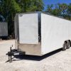 Quality Cargo 8.5x20 TA Trailer - White, Ramp, Side Door, D-Rings, Extra Height - Image 2