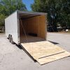 Quality Cargo 8.5x20 TA Trailer - White, Ramp, Side Door, D-Rings, Extra Height - Image 6