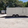 Quality Cargo 8.5x20 TA Trailer - White, Ramp, Side Door, D-Rings, Extra Height - Image 12