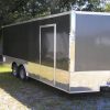 Quality Cargo 8.5x20 TA Trailer - Charcoal, Ramp, Side Door, D-Rings, 5K Axles, Finished Interior, Electrical, Cabinets, Extra Height - Image 10
