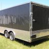 Quality Cargo 8.5x20 TA Trailer - Charcoal, Ramp, Side Door, D-Rings, 5K Axles, Finished Interior, Electrical, Cabinets, Extra Height - Image 4