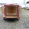 South Georgia Cargo Custom 4x8 SA Trailer - Red, Single Door, Two Side Doors - Image 7