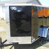 South Georgia Cargo 5x8 SA Trailer - Black, Ramp, Side Door - Image 2