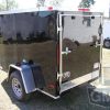South Georgia Cargo 5x8 SA Trailer - Black, Ramp, Side Door - Image 5
