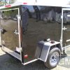 South Georgia Cargo 5x8 SA Trailer - Black, Ramp, Side Door - Image 9