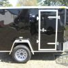 South Georgia Cargo 5x8 SA Trailer - Black, Ramp, Side Door