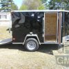 South Georgia Cargo 5x8 SA Trailer - Black, Ramp, Side Door - Image 10