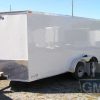 South Georgia Cargo 6x14 TA Trailer - White, Ramp, Side Door - Image 2