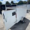 South Georgia Cargo 4x8 SA Trailer - White, Single Door - Image 4