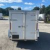 Douglas Trailers 5x8 SA Trailer - White, Ramp, Side Door - Image 6