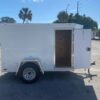 Douglas Trailers 5x8 SA Trailer - White, Ramp, Side Door - Image 8