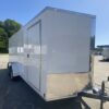 Douglas Trailers 7x16 TA Trailer - White, Ramp, Side Door - Image 10