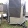 Douglas Trailers 6x14 SA Trailer - Charcoal Gray, Ramp, Side Door