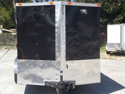 Freedom Trailers 7x16 TA Trailer - Black, Ramp, Side Door, Extra Height - Image 13