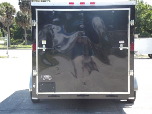 Freedom Trailers 7x16 TA Trailer - Black, Ramp, Side Door, Extra Height - Image 7